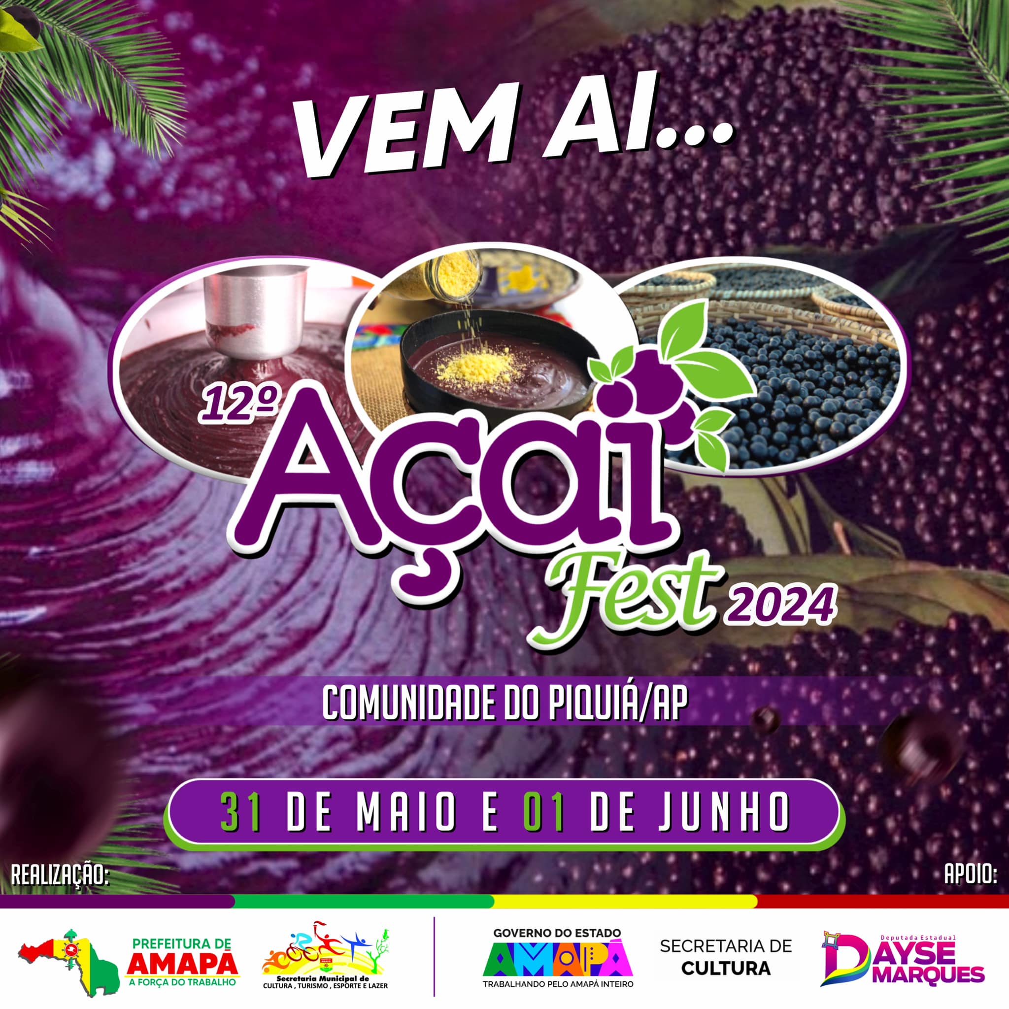 12º Açaí Fest na comunidade do Piquiá